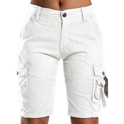 🔥 Women's Stretch Cargo Shorts | Lightweight, Comfortable & Functional 💖