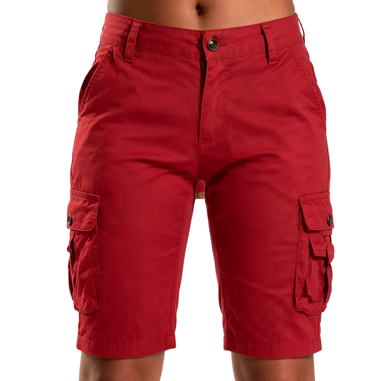 🔥 Women's Stretch Cargo Shorts | Lightweight, Comfortable & Functional 💖
