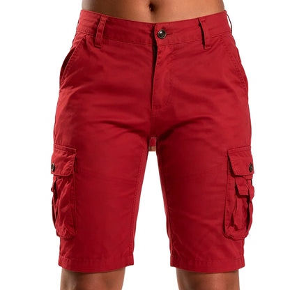 🔥 Women's Stretch Cargo Shorts | Lightweight, Comfortable & Functional 💖